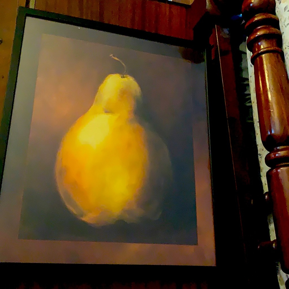 Pear Framed print-great condition-